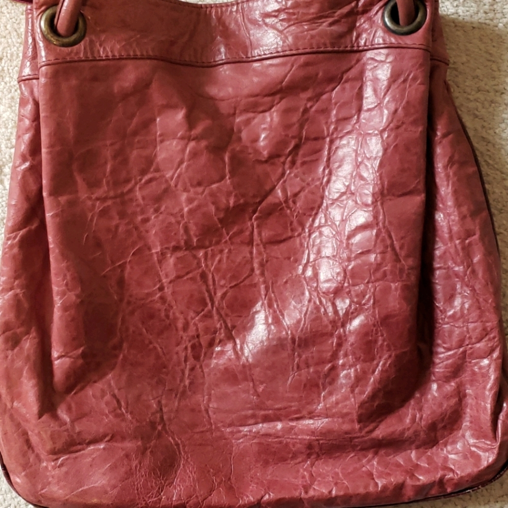 Leather large tote style purse by Caterina Lucchi - Picture 5 of 8